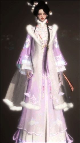 《逆水寒手游》可爱少女形象动图