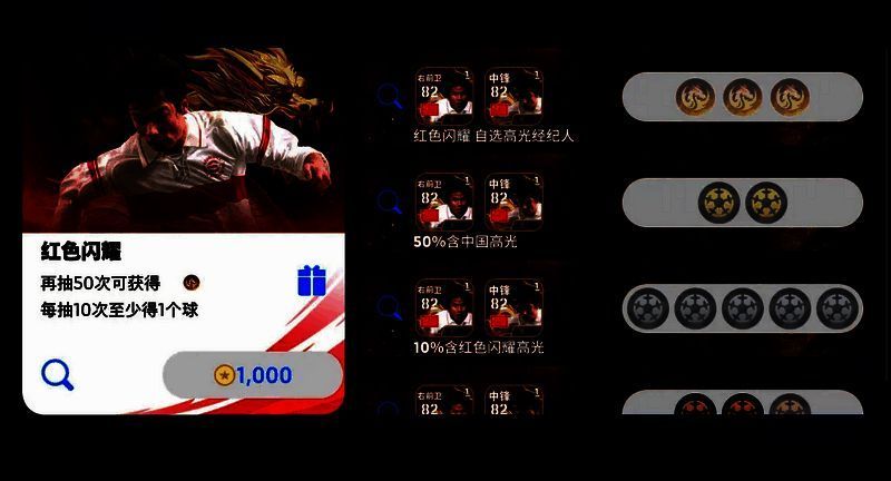 中国传奇球员上线宣传图