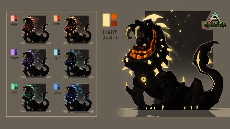 《方块方舟》新生物阿逖柯尔原画