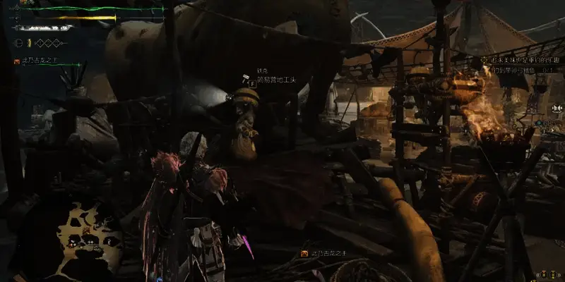 《怪物猎人：荒野》天堑沙原小猫编辑营地界面