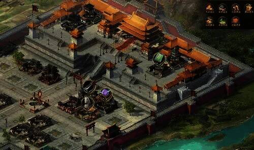 热血三国城池建筑图片