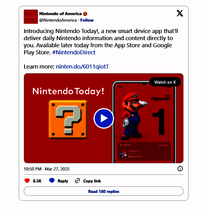 Nintendo Today应用相关图片