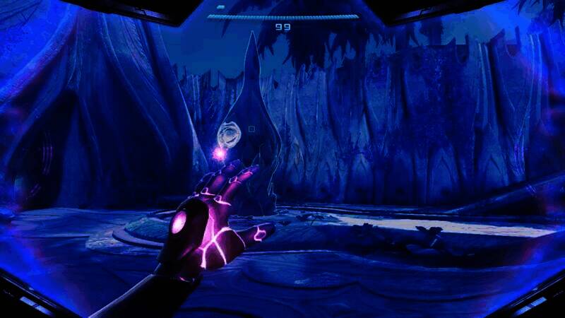 《银河战士Prime 4:Beyond》游戏中的机械装置场景