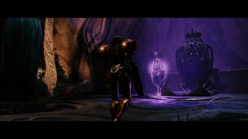 《银河战士Prime 4:Beyond》维罗斯星球的远景画面