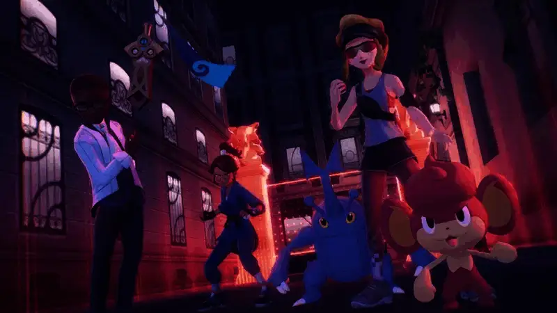 宝可梦对战画面