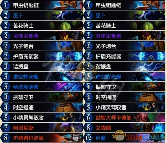 灌注法卡组图片