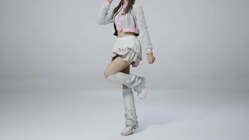 《inZOI》衬衫短裙堆堆袜服装使用教程图