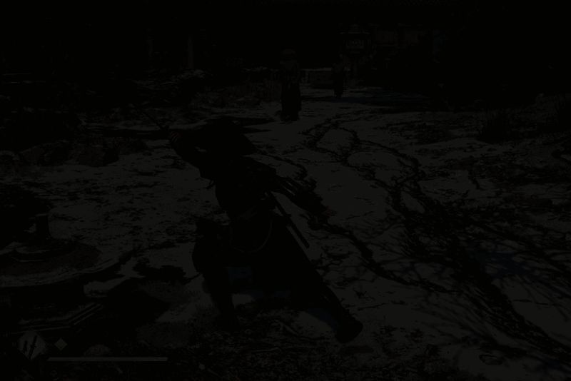 刺客信条影单击左键一次松开后长按左键攻击动作画面