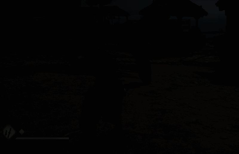 刺客信条影单击左键3下松开后长按左键攻击从第三刀开始的另一动作画面