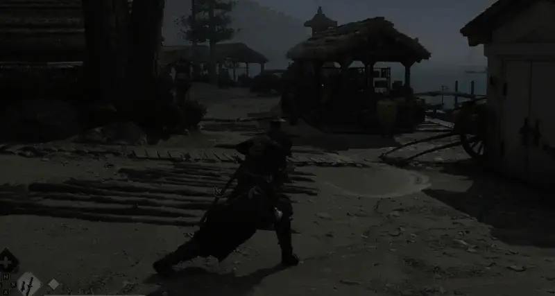 刺客信条影单击左键3下松开后长按左键攻击相关画面