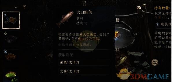 弹框内显示食材获取途径的图片