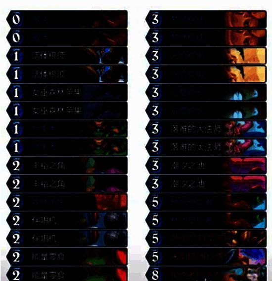 灌注德卡组图片