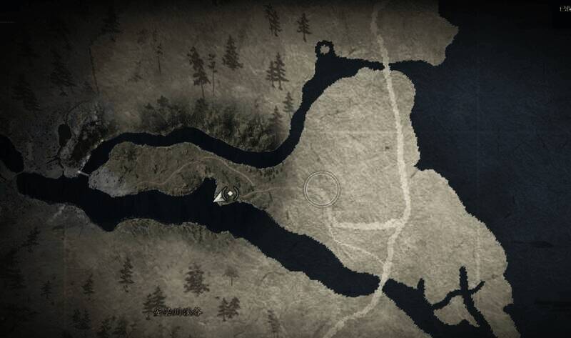 《刺客信条：影》不懈先锋获取地点示意2