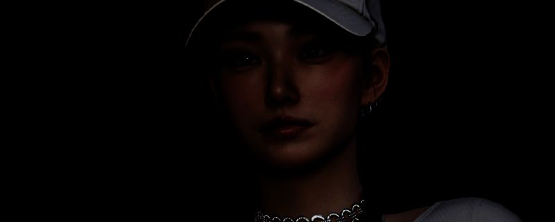 《inZOI》双马尾辫美女捏脸正面图