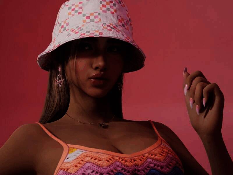 inZOI麦色皮肤美女捏脸示例图5