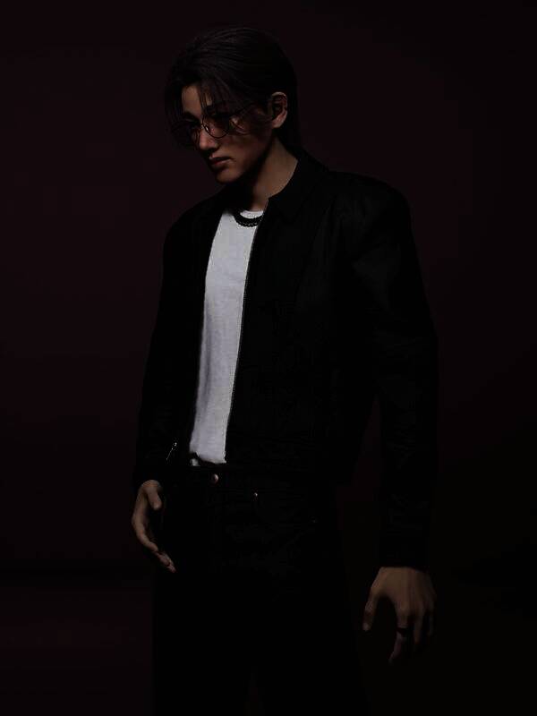 inZOI皮衣帅哥捏脸效果展示图2