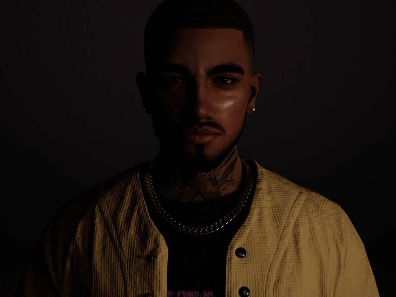 《inZOI》欧美黑人帅哥捏脸示例图2