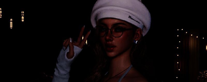 《inZOI》酷帅黑皮辣妹捏脸示例图1