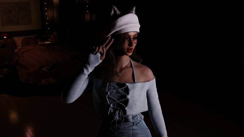 《inZOI》酷帅黑皮辣妹捏脸示例图5