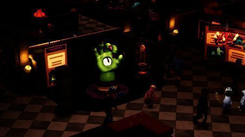 《双点博物馆》展品相互影响画面示例