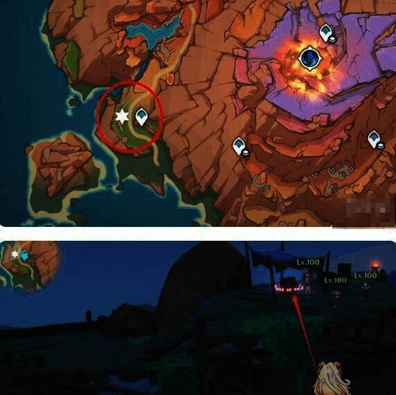 9 号奇馈宝箱位置图