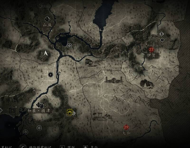 放血镰获取位置示意画面