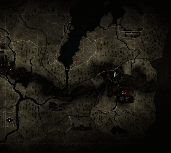 《刺客信条：影》岛原谷具体位置标点