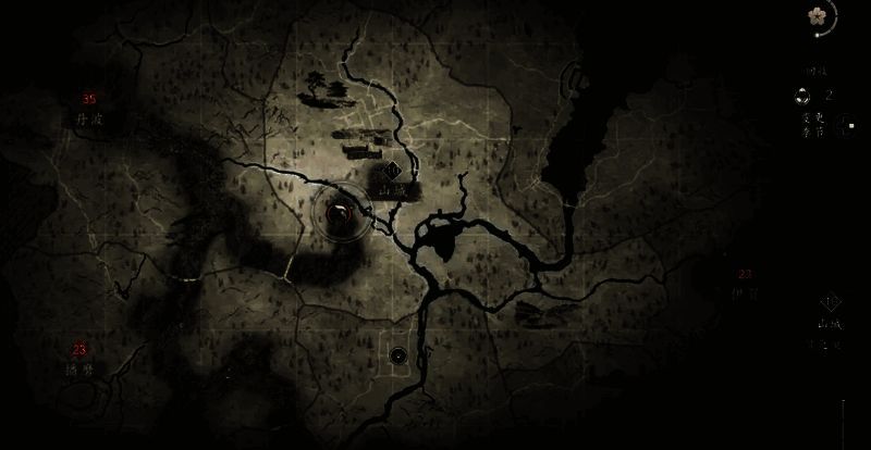 《刺客信条：影》二号标点位置图