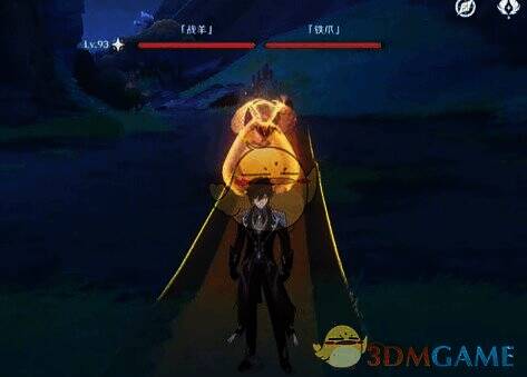 原神战羊铁爪战斗场景图1