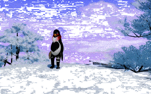 巨鹅心心时装展示动图4