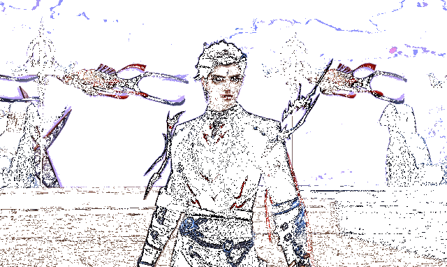 男魍魉外形细节展示动态图