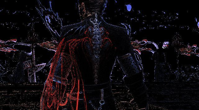 男魍魉门派服装细节展示动态图