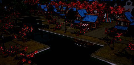 蓬莱镇秋天的海景