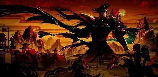 三国杀OL与成都皮影戏联动宣传图