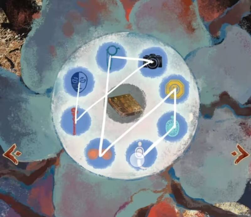 花开放及染色画面