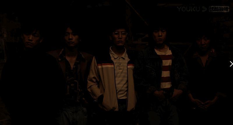 剧中孙警官与林志华的画面