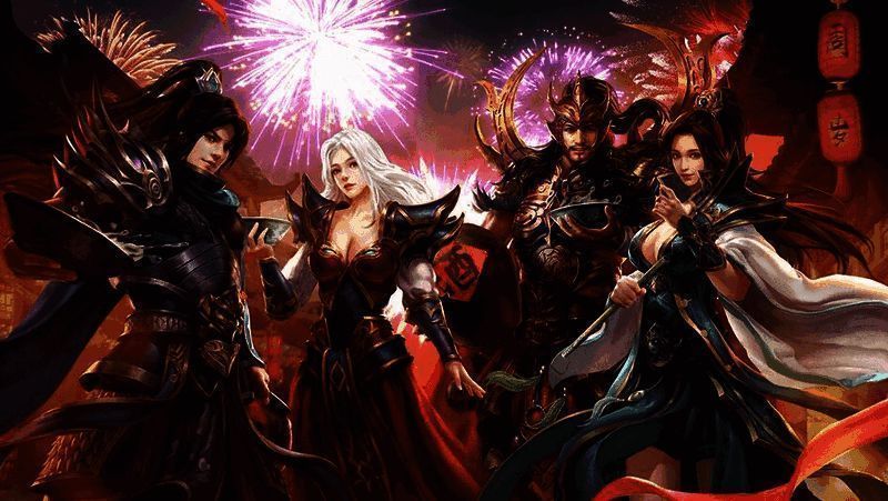 兄弟在江湖的场景