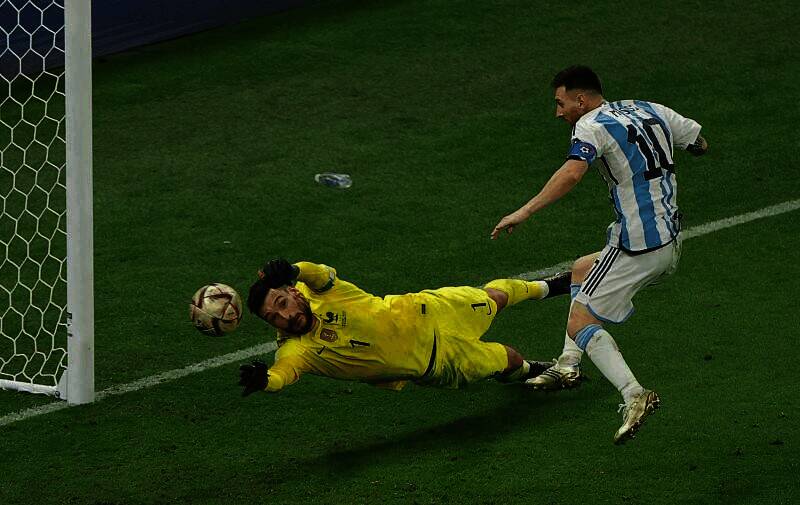 梅西在世界杯比赛中的精彩瞬间