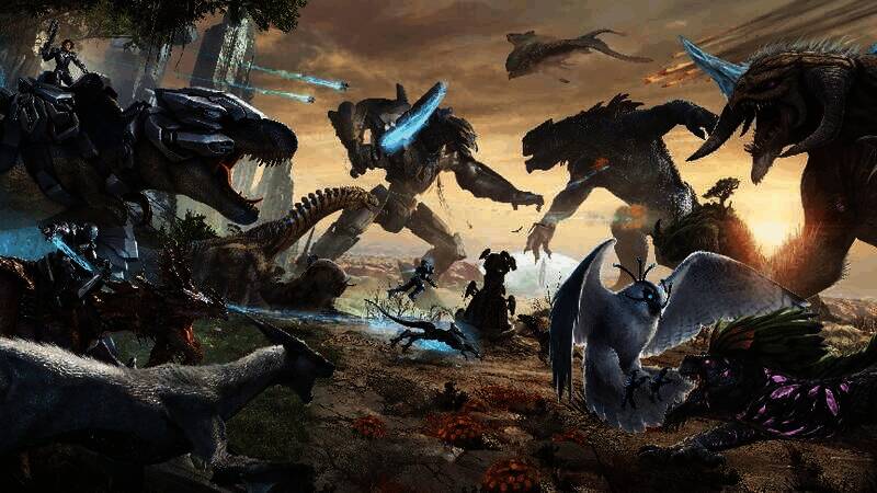 《方舟：生存飞升》相关宣传图