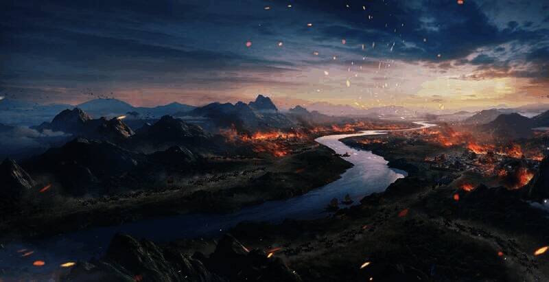 《率土之滨》水陆两栖作战场景图