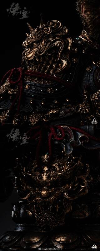 《黑神话：悟空》天命人1/1半身像手办截图3