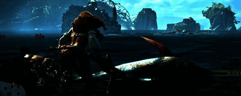 《怪物猎人：荒野》钓鱼场景图片