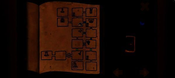 橙色门处左下角人物斗篷处获得金币画面