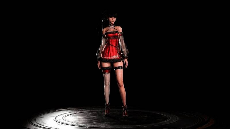 伊芙的圣诞老人服装造型