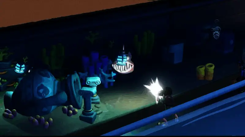 《双点博物馆》解锁冷水鱼画面