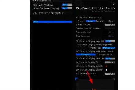 勾选帧率选项复选框图片