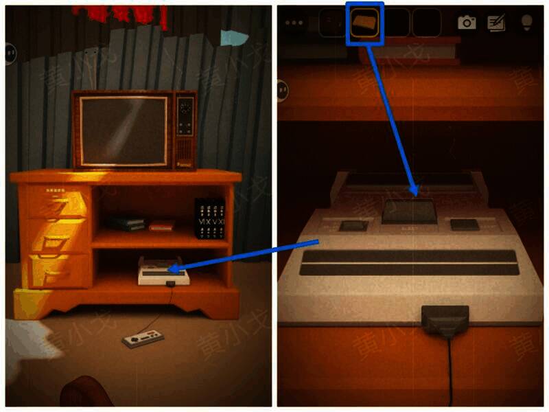 在游戏机插入卡带图片