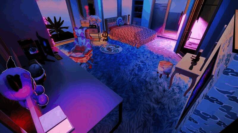 《inZOI》游戏女孩工作室房间使用教程图2