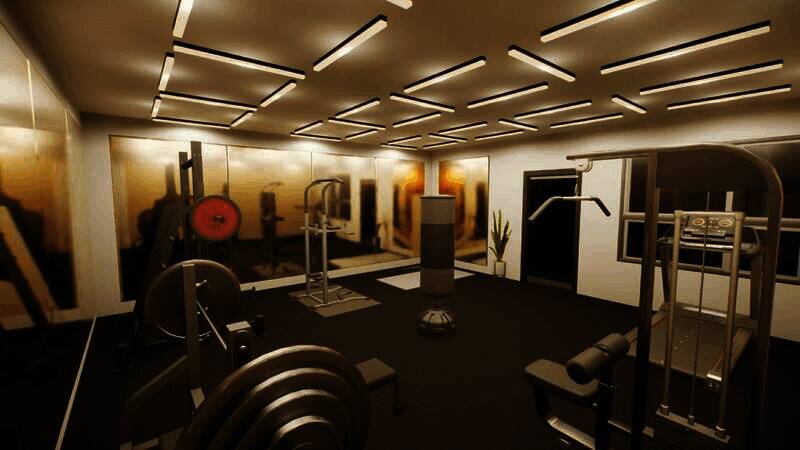 inZOI极简健身房房间使用教程图1
