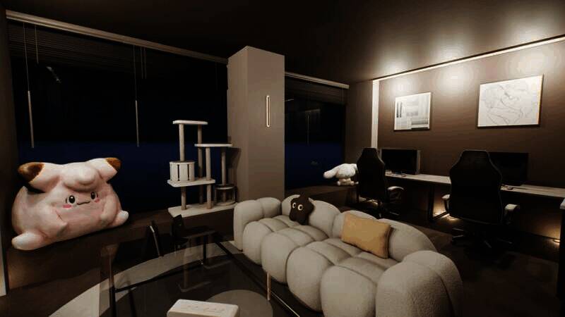 《inZOI》双人电竞房间使用教程图2